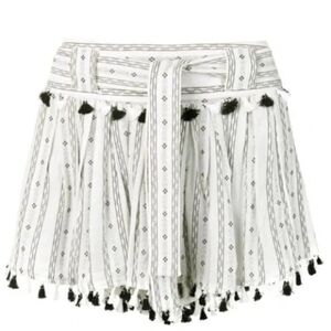Dodo Bar Or Inga mini skirt in black and white Size Small